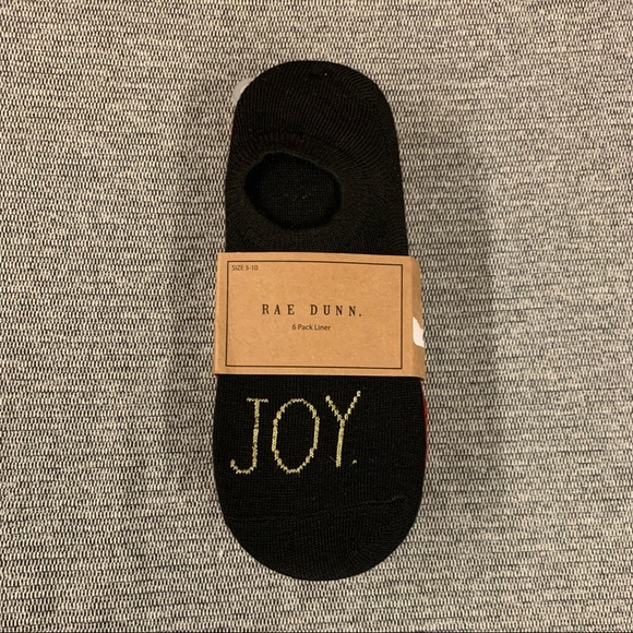 Rae Dunn Christmas Liner Sock Bundle - 12 Socks! - Picture 3 of 5